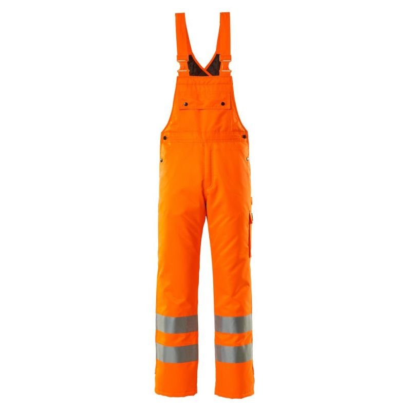 MASCOT® LECH Winterlatzhose, ORANGE (100% Polyester/ 240 g/m²)