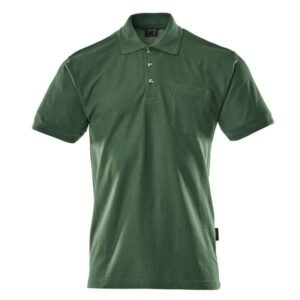 MASCOT® BORNEO Polo-Shirt, GRÜN (60% BW/40% Polyester, 180 g/m²)