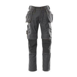 MASCOT® ALMADA Handerwerkerhose, SCHWARZ (65% Polyester/35% BW, 310 g/m²)