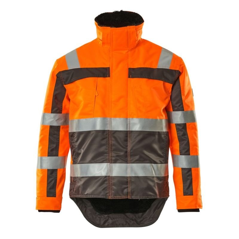 MASCOT® TERESINA Pilotjacke, ORANGE/ANTHRAZIT (100% Polyester (Mascotex®), 240 g/m²)