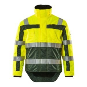 MASCOT® TERESINA Pilotjacke, GELB/GRÜN (100% Polyester (Mascotex®), 240 g/m²)