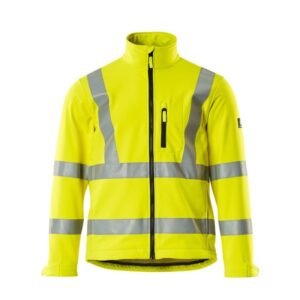 MASCOT® CALGARY Soft Shell Jacke, GELB (100% Polyester, 265 g/m²)