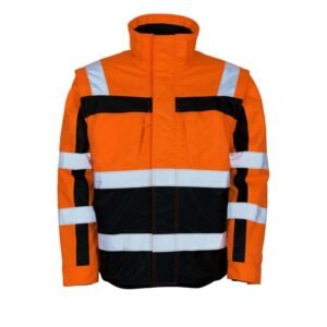 MASCOT® LORETO Pilotjacke, ORANGE/MARINE (100% Polyester (Mascotex®), 240 g/m² )