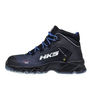 CPO-55 Sicherheitsstiefel, schwarz-blau, DIN EN 20345:2011 S3 SRC ESD