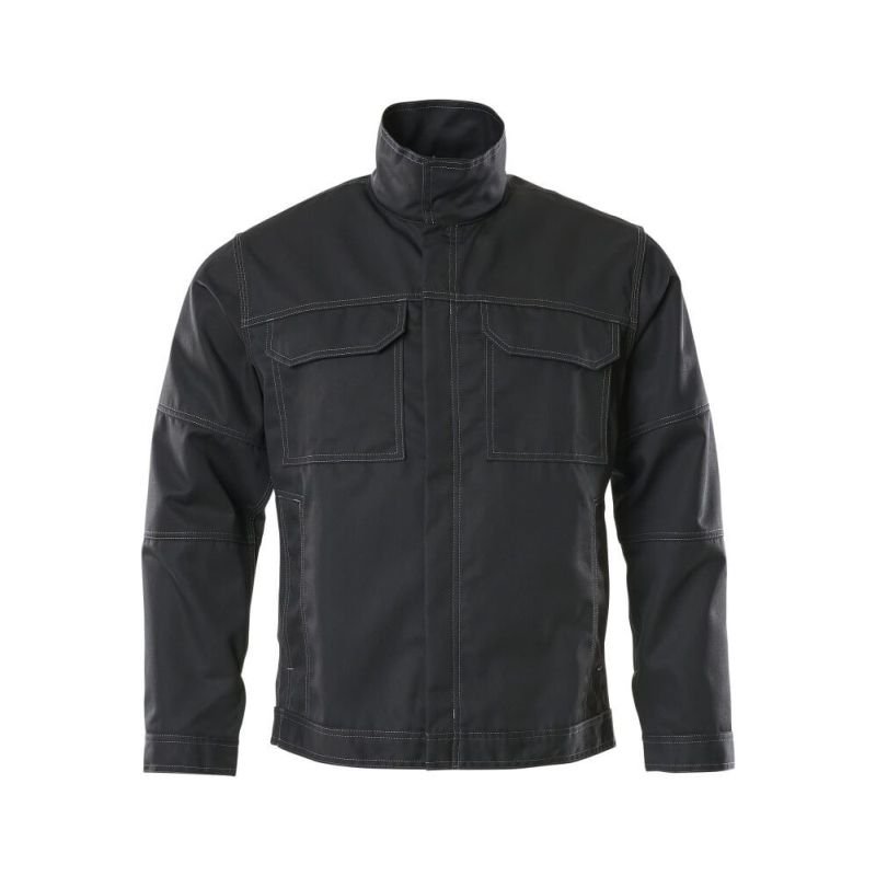 MASCOT® ROCKFORD Arbeitsjacke, SCHWARZ (65% Polyester/35% BW, 270 g/m²)