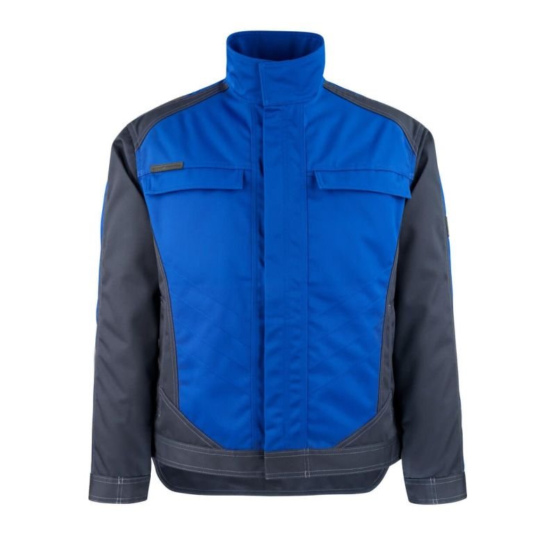 MASCOT® MAINZ Arbeitsjacke, KORNBLAU/SCHWARZBLAU (70% Polyester/30% Tencel, 340 g/m²)