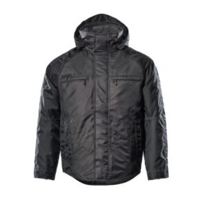 MASCOT® FRANKFURT Pilotjacke, DUNKELANTHRAZIT/SCHWARZ (100% Polyester/255 g/m²)