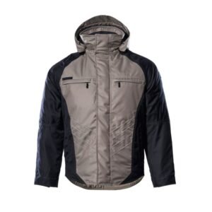 MASCOT® FRANKFURT Pilotjacke, HELLKHAKI/SCHWARZ (100% Polyester/255 g/m²)