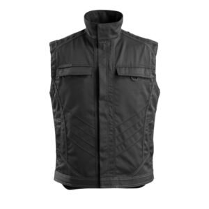 MASCOT® HAGEN Weste, SCHWARZ (65% Polyester/35% BW, 270 g/m²)