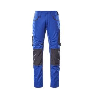 MASCOT® LEMBERG Hose, KORNBLAU/SCHWARZBLAU (50% Polyester/50% BW, 205 g/m²)