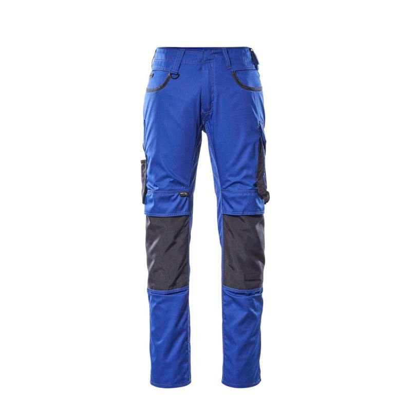MASCOT® LEMBERG Hose, KORNBLAU/SCHWARZBLAU (50% Polyester/50% BW, 205 g/m²)