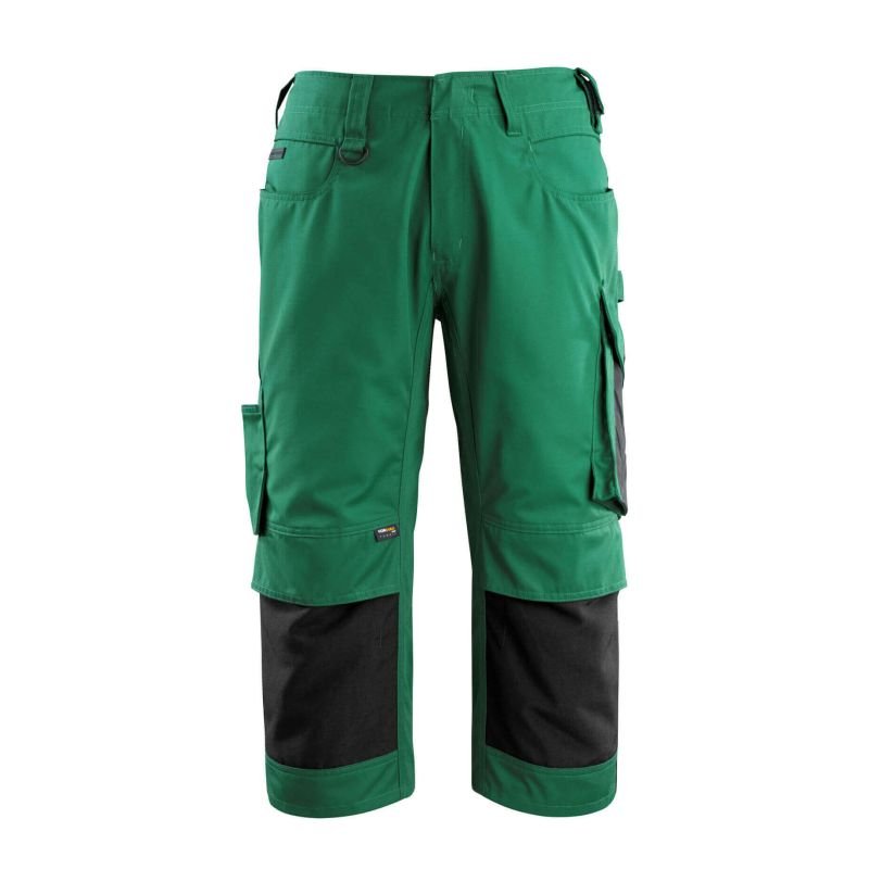 MASCOT® ALTONA Kniebundhose, GRÜN/SCHWARZ (65% Polyester/35% BW, 270 g/m²)