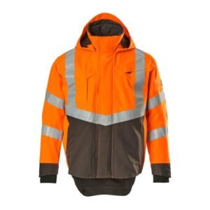 MASCOT® HARLOW Jacke, ORANGE/DUNKELANTHRAZIT (100% Polyester, 210 g/m²)