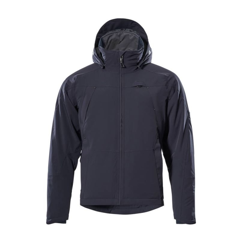 Winterjacke mit CLIMASCOT®, wasserdicht Winterjacke schwarzblau