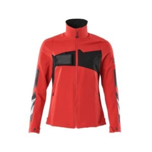 MASCOT® Accelerate Jacke, Damen, Stretch, leicht verkehrsrot/schwarz