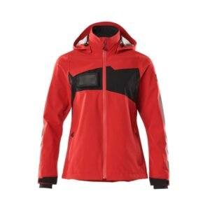 MASCOT® Accelerate Hard Shell Jacke, Damen, leicht verkehrsrot/schwarz