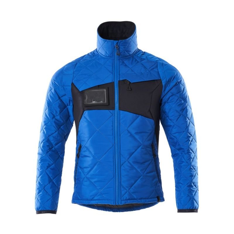 MASCOT® Accelerate Jacke mit CLIMASCOT®, wasserabweisend azurblau/schwarzblau