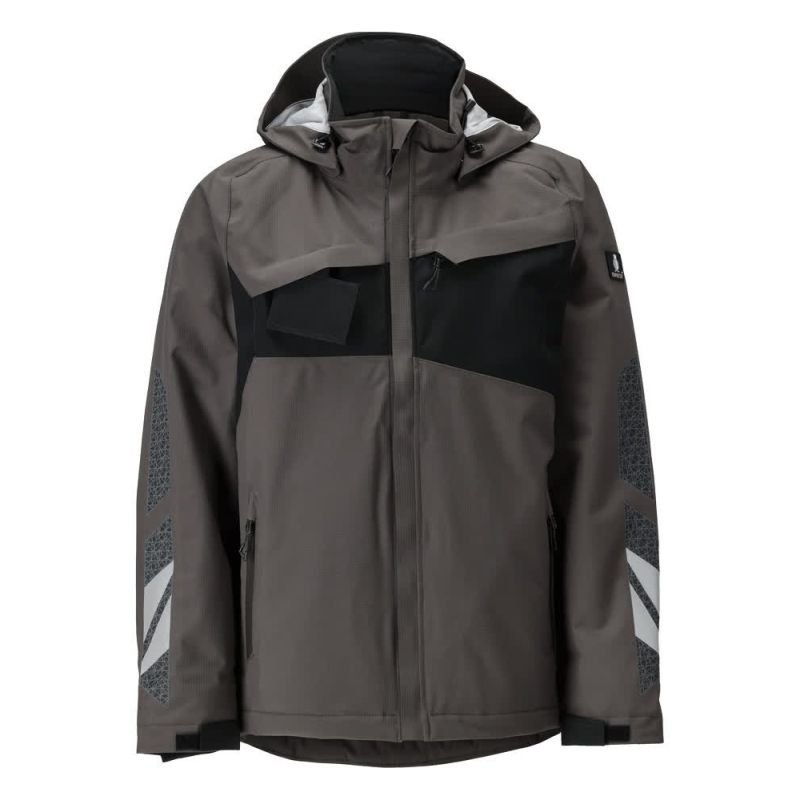 MASCOT® Accelerate Winterjacke mit CLIMASCOT®, leicht dunkelanthrazit/schwarz