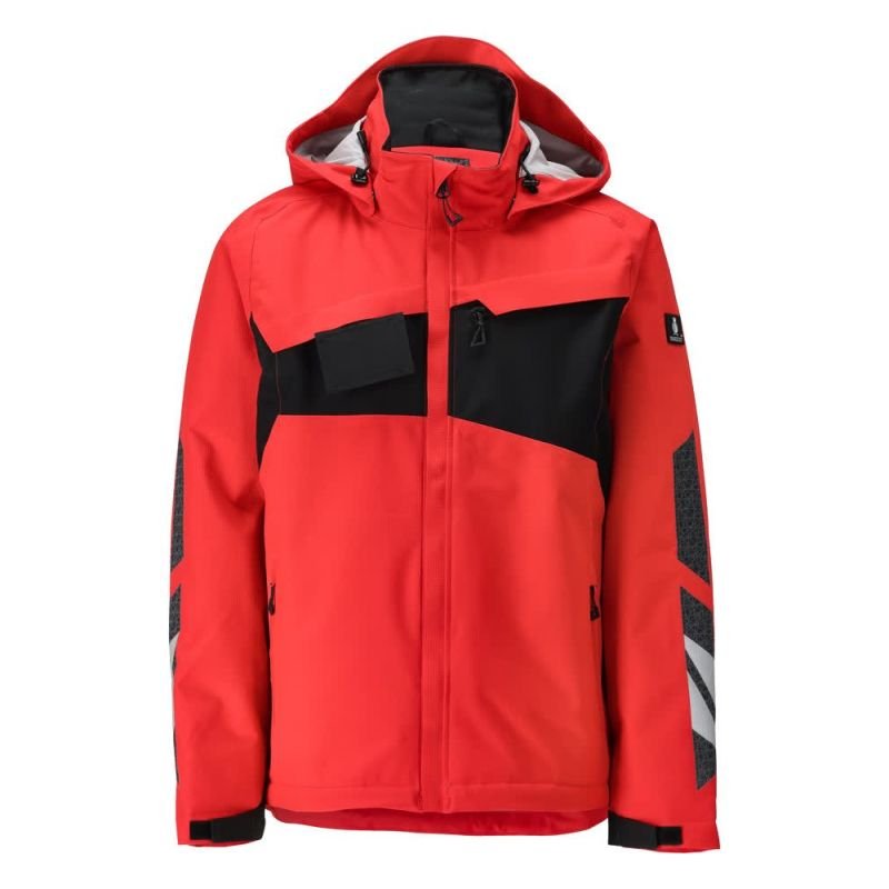 MASCOT® Accelerate Winterjacke mit CLIMASCOT®, leicht verkehrsrot/schwarz
