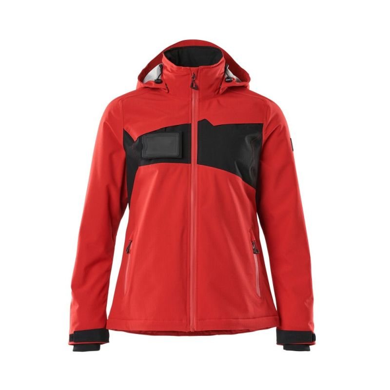 MASCOT® Accelerate Winterjacke m. CLIMASCOT®, Damen, leicht verkehrsrot/schwarz