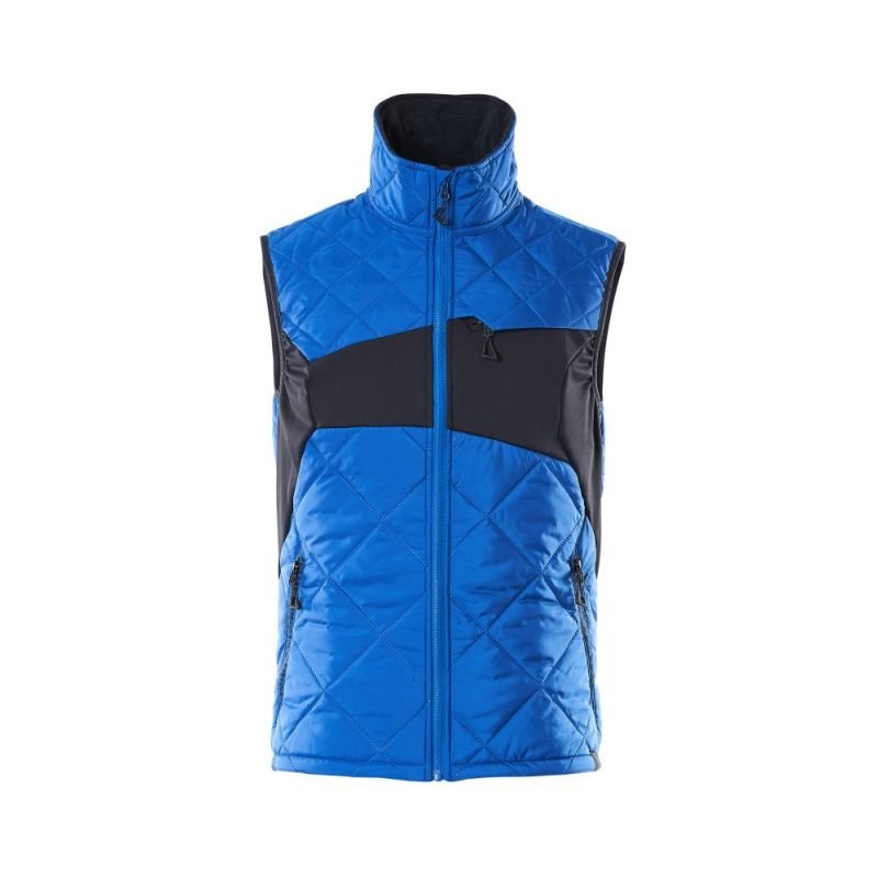 MASCOT® Accelerate Winterweste mit CLIMASCOT®, leicht azurblau/schwarzblau