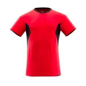 MASCOT® Accelerate T-Shirt, moderne Passform verkehrsrot/schwarz