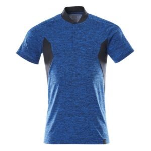 MASCOT® Accelerate Polo-Shirt, COOLMAX®PRO,moderne Passform azurblau/schwarzblau