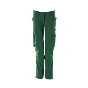 MASCOT® Accelerate Hose, Damen, Pearl, Knietaschen, Stretch grün