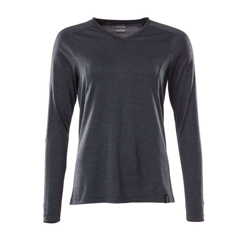 MASCOT® Accelerate T-Shirt, Damen, mit COOLMAX®, Langarm schwarzblau