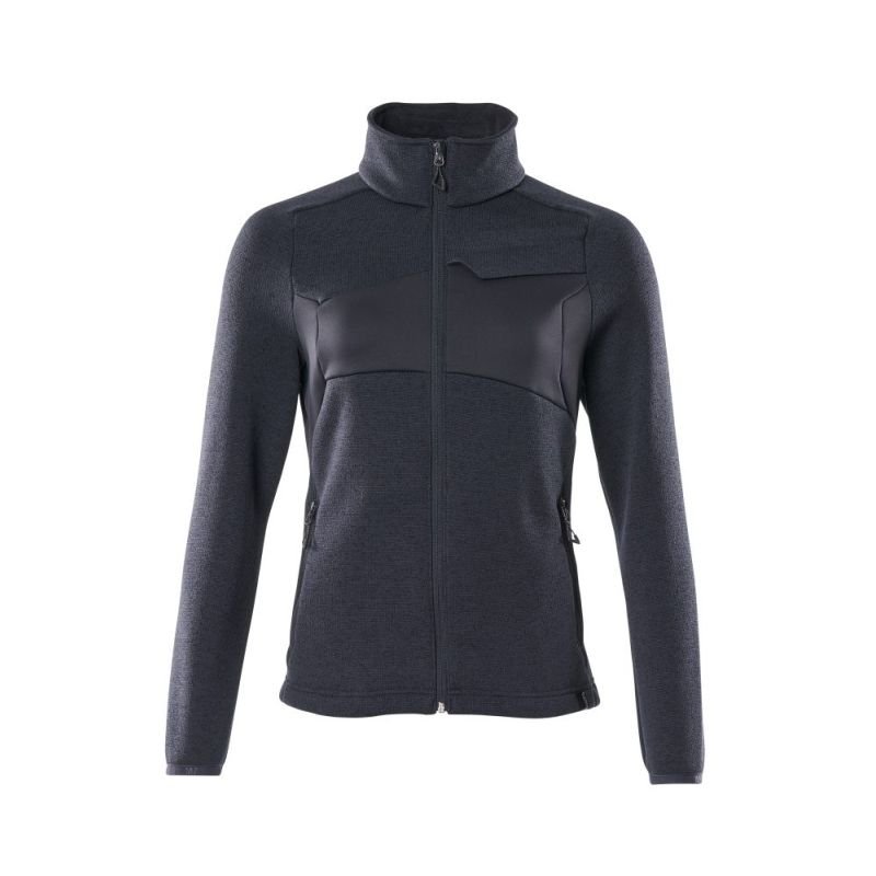 MASCOT® Accelerate Strickpullover mit Reißverschluss, Damen schwarzblau