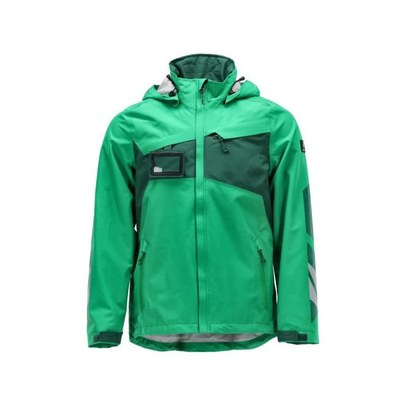 MASCOT® Accelerate Hard Shell Jacke, wasserdicht grasgrün/grün