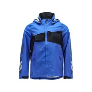 MASCOT® Accelerate Hard Shell Jacke, wasserdicht azurblau/schwarzblau