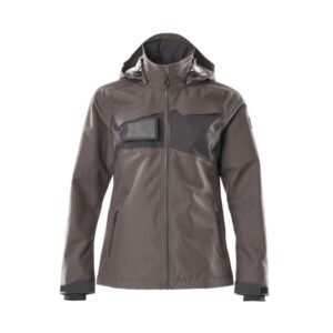 MASCOT® Accelerate Hard Shell Jacke, wasserdicht, Damen dunkelanthrazit/schwarz