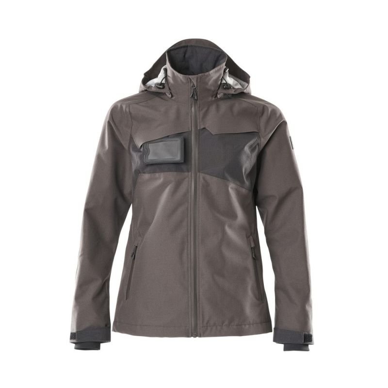 MASCOT® Accelerate Hard Shell Jacke, wasserdicht, Damen dunkelanthrazit/schwarz
