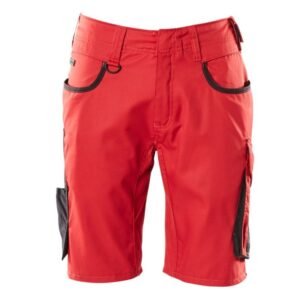 MASCOT® Unique Shorts, geringes Gewicht, Farbe: rot/schwarz