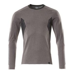 MASCOT® Accelerate T-Shirt, Langarm, Modern Fit dunkelanthrazit/schwarz
