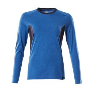 MASCOT® Accelerate T-Shirt, Langarm, Damen azurblau/schwarzblau