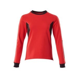 MASCOT® Accelerate Sweatshirt, Damen verkehrsrot/schwarz