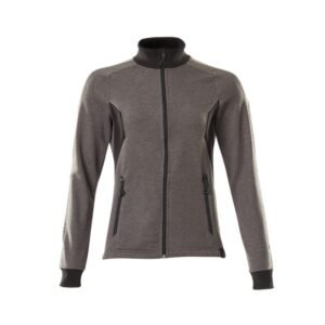 MASCOT® Accelerate Sweatshirt mit Zipper, Damen dunkelanthrazit/schwarz