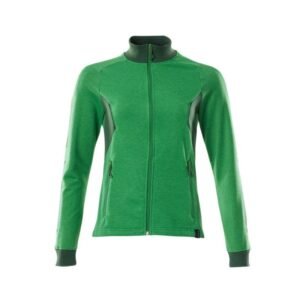 MASCOT® Accelerate Sweatshirt mit Zipper, Damen grasgrün/grün