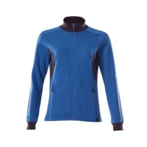 MASCOT® Accelerate Sweatshirt mit Zipper, Damen azurblau/schwarzblau
