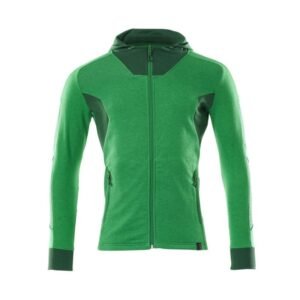 MASCOT® Accelerate Sweatshirt mit Kapuze, moderne Passform grasgrün/grün