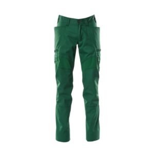 MASCOT® Accelerate Hose, Schenkeltaschen, Stretch-Einsätze grün