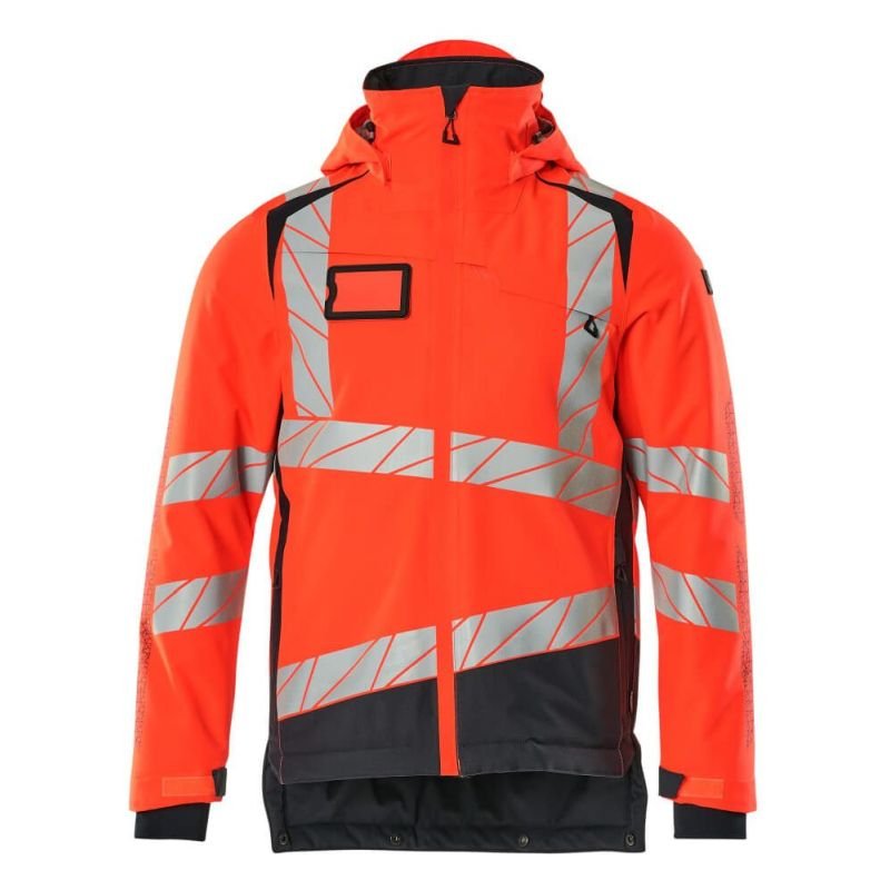 MASCOT® ACCELERATE SAFE Winterjacke hi-vis rot/schwarzblau