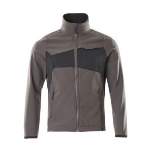 MASCOT® Accelerate Soft Shell Jacke dunkelanthrazit/schwarz