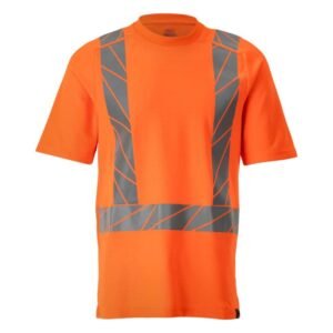 MASCOT® ACCELERATE SAFE T-SHIRT Hi-vis Orange, (50% Polyester/50% Baumwolle, ca. 150 g/m²)