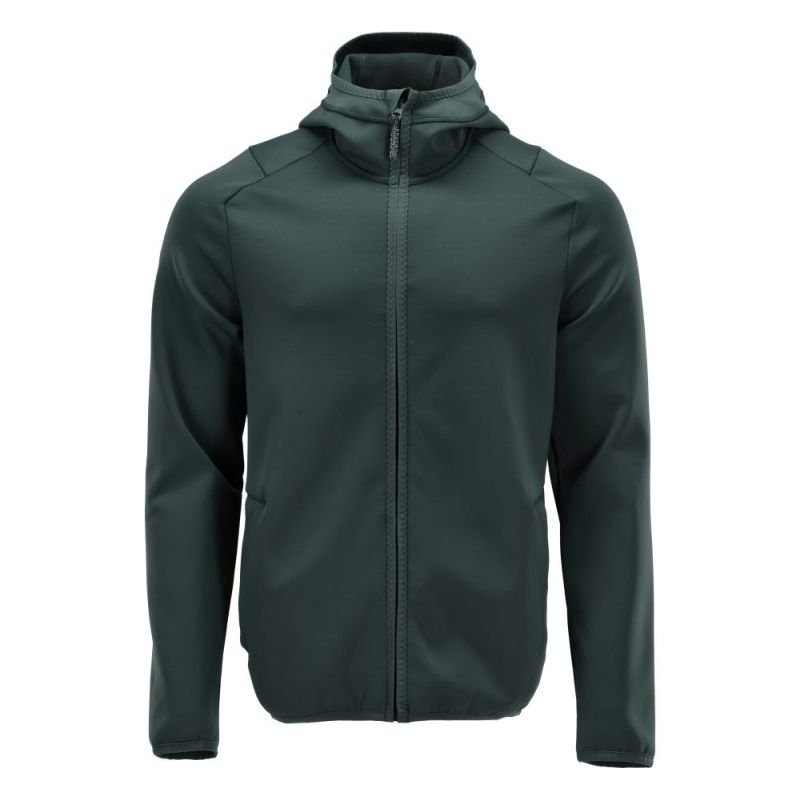 MASCOT® CUSTOMIZED Fleecepullover mit Kapuze, WALDGRÜN