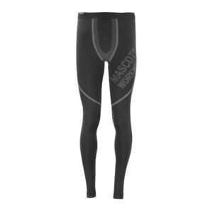 MASCOT® CROSSOVER MOSS, Funktionsunterhose (75% Polyester/17% Polyamid/8% Lycra), schwarz