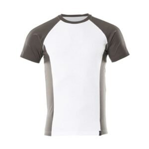 MASCOT® Potsdam T-shirt weiss/dunkelanthrazit