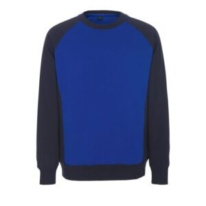 MASCOT® WITTEN Sweatshirt, KORNBLAU/SCHWARZBLAU (60% BW/40% Polyester, 340 g/m²)